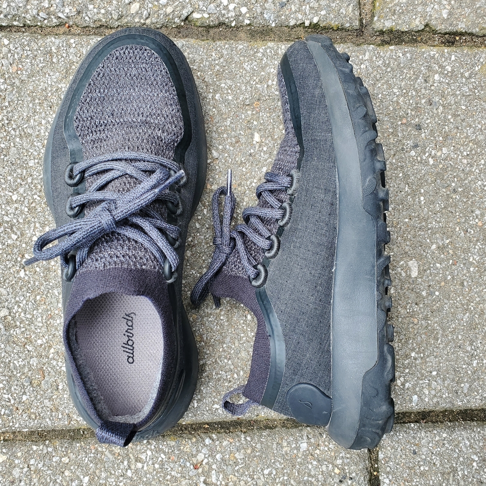 Allbirds SWT Black/Charcoal Trail Running Athletic Shoes Women8 - Picture 2 of 11